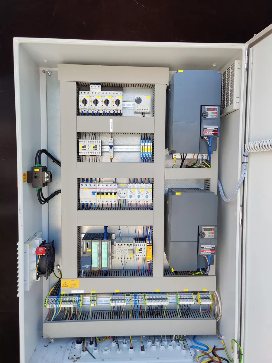 Schaltschrank mit Frequenzumrichtern