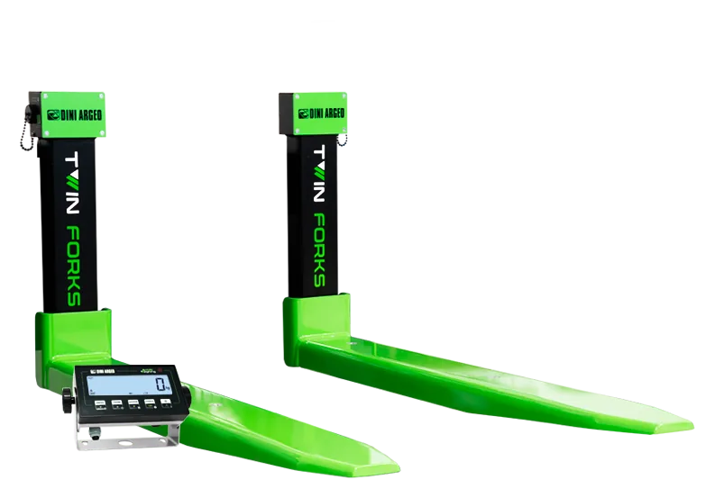 Wiegegabeln Twin Forks Compact mit Gewichtsanzeige